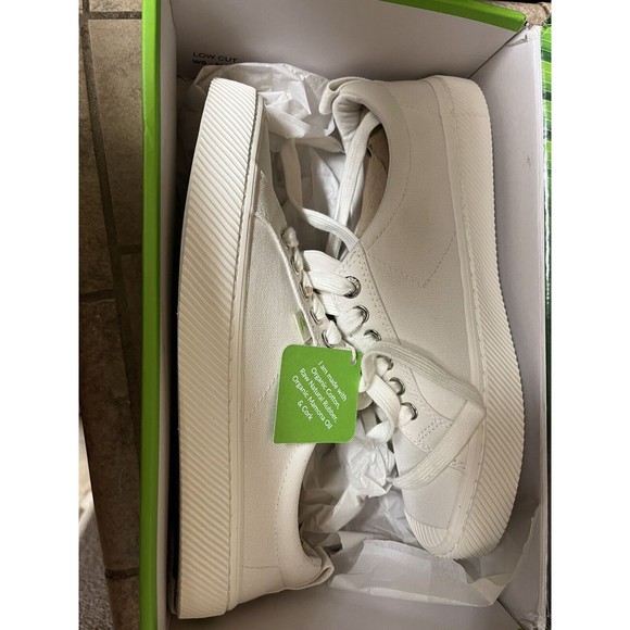 Cariuma OCA Low Off-white Canvas Sneaker US Woman 10 New Open Men’s 8.5 Open Box - Picture 7 of 10